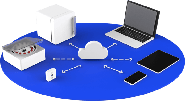 lab equipment connected to the cloud + Element Monitor