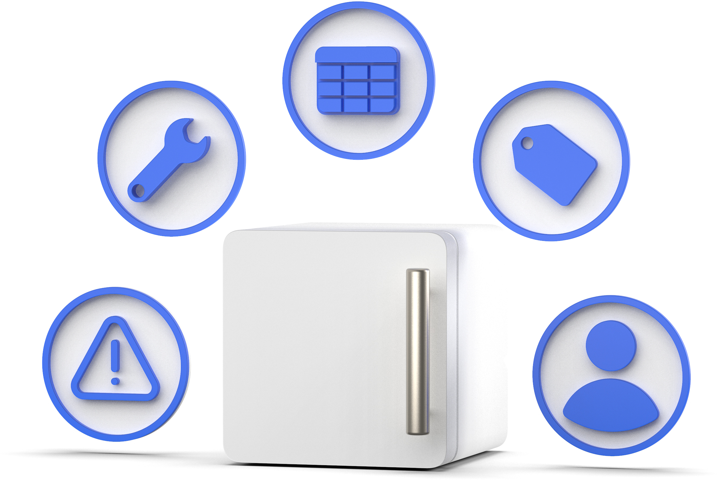 All assets around fridge + Science lab equipment